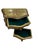 1950s Mid Century Italian Florentine Painted and Giltwood Tabletop Chest Box For Sale - Image 5 of 10