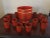 Thai Wood Lacquer Bowl Set With Matching Cups - 13 Pieces Vintage 1970s For Sale - Image 11 of 11
