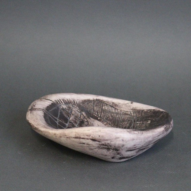 Vintage French Decorative Ceramic Bowl by Jacques Blin, 1950s For Sale - Image 10 of 16