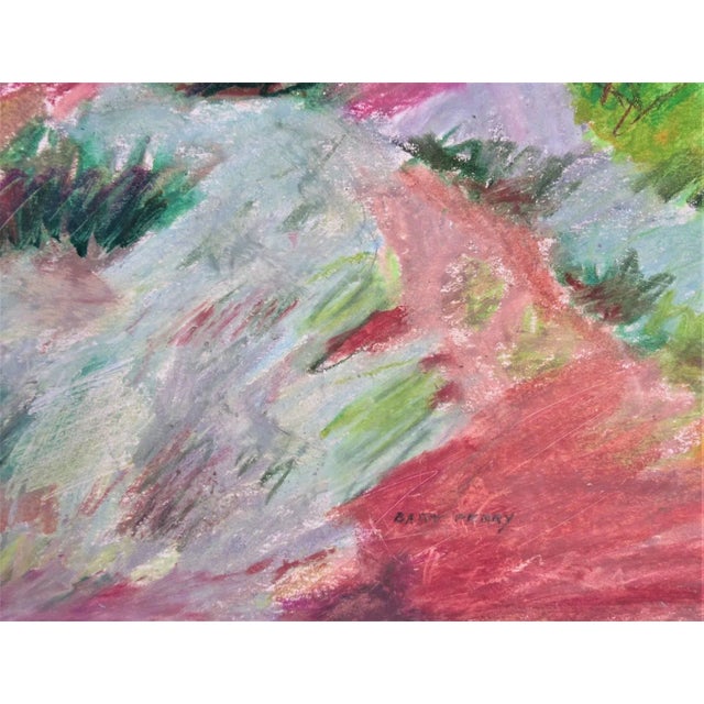 American Bart Perry, Landscape, Circa 1950 For Sale - Image 3 of 4