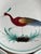 Hand painted bird plates made in Nove Italy around 2000.