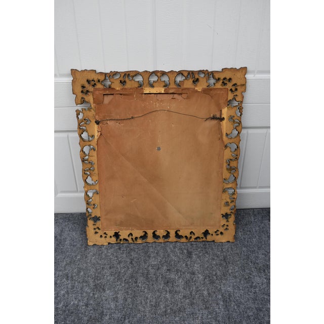 Vintage Pair Framed Prints Coat of Arm Ornate Gold Gilt For Sale - Image 12 of 18