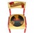 Traditional Vintage Hand Painted Child’s Chairs W Teddy Bears For Sale - Image 3 of 6