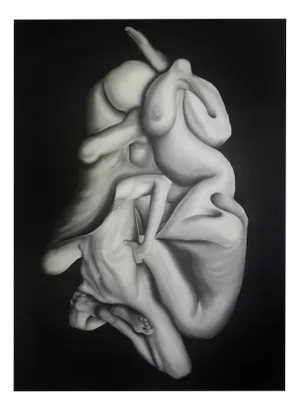 Stefano Mazzolini, Fusdie, 2003, Oil on Canvas