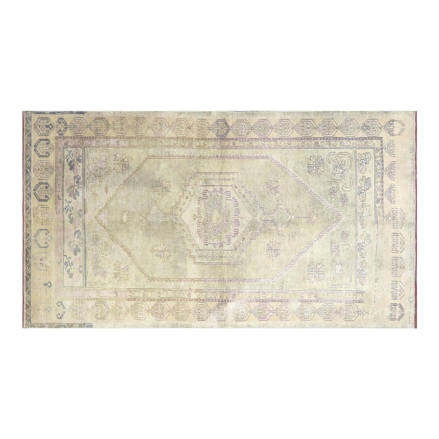 1960s Turkish Oushak Rug For Sale