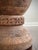 Made Goods Marek Mango Wood Drum Side Table – Sculptural Carved Pedestal, Organic Modern For Sale - Image 10 of 13