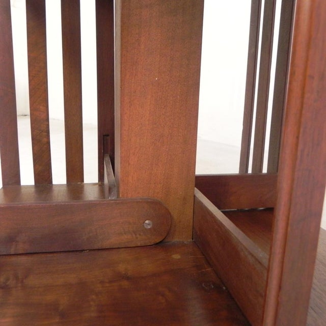 Mahogany Book Carousel by G. Borgeaud, Paris, 1930s For Sale - Image 17 of 18