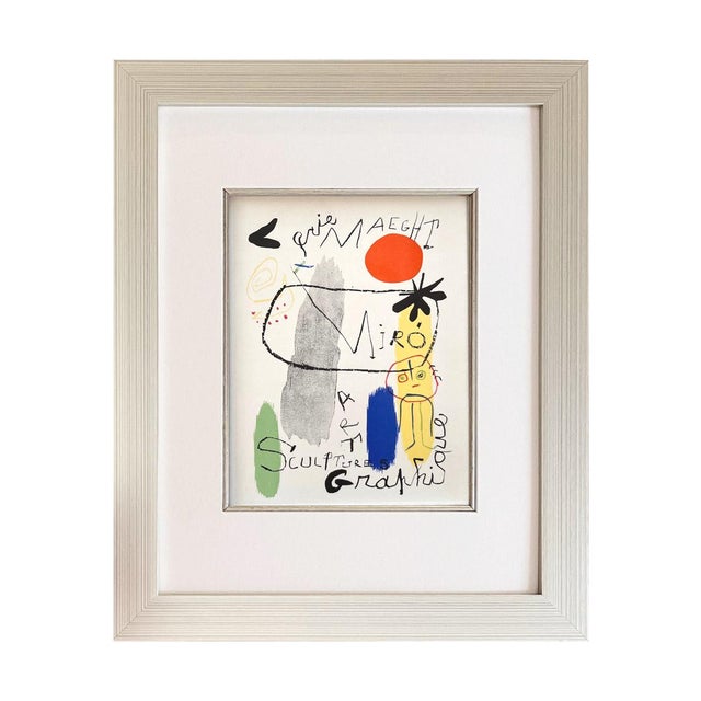 Title: Art Graphique Artist: Joan Miro Country: Spain Medium: Lithograph -51 Paper size: 12.5 X 9.5 inches Printed: 1959...
