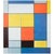Printmaking Materials 1991 After Piet Mondrian "Composition With Red, Blue and Yellow-Green", Full-Color Parisian Print For Sale - Image 7 of 7