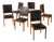 Mid-Century Danish Modern Teak High-Back Dining Chairs, a Set of 6 For Sale