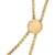 Haus of Brilliance Gold Vermeil Diamond Accent "MOM" Lariat Bolo Bracelet For Sale - Image 4 of 4