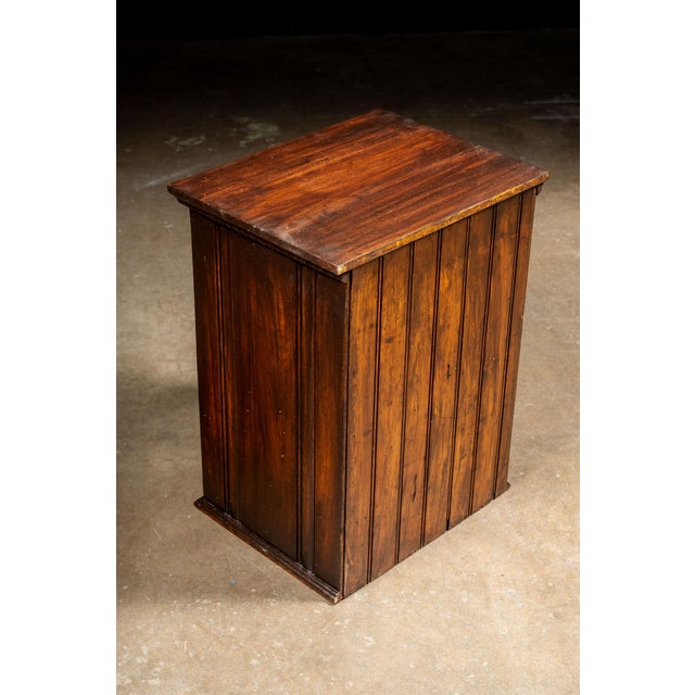 Late 19th Century Late 19th Century Oak Tramp Art Screw Cabinet by J. D. Warren For Sale - Image 5 of 11