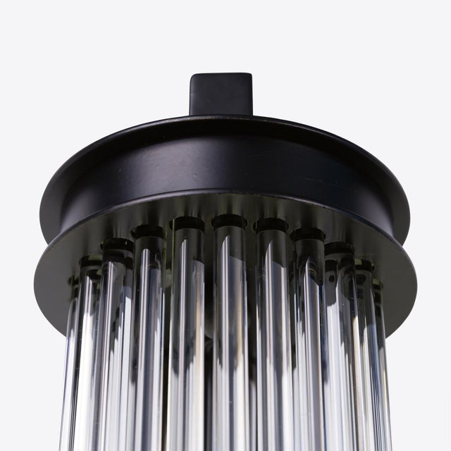 Early 21st Century Small Black Elon Wall Light from Pure White Lines For Sale - Image 5 of 9