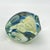 1990s Robert Eickholt Egg Paperweight 3-Sided Opalescent Glows 4.5” Vintage Signed For Sale - Image 16 of 18