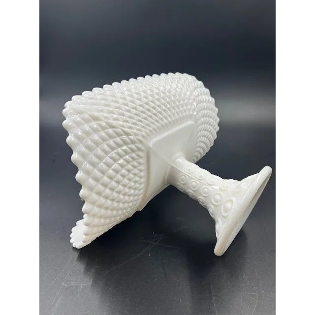 American Collection of 6 Vintage Milk Glass Dishes For Sale - Image 3 of 12