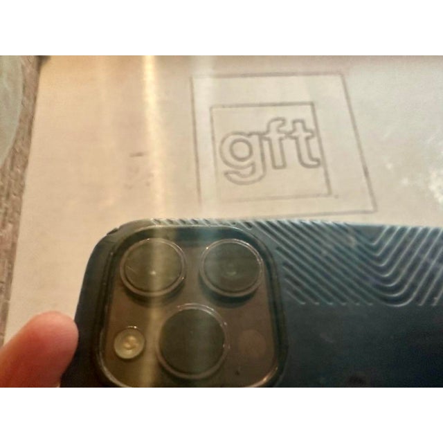 1970s Minimalist Gold Plated Square Tray by Carlo Scarpa for Cleto Munari, 1970s For Sale - Image 5 of 10