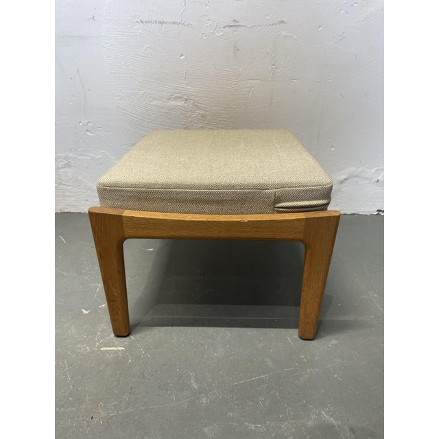 Set of Model GE290 Lounge Chair and Ottoman in Oak by Hans Wegner for Getama Gedsted, Denmark, 1960s For Sale - Image 16 of 18