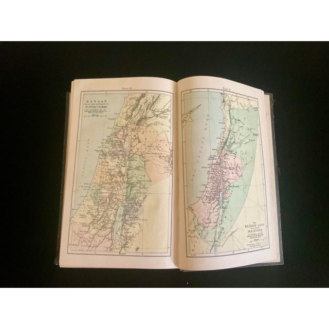 Antique 19th Century Holy Bible in German Circa 1898 For Sale - Image 10 of 18