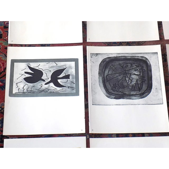 Georges Braque Vintage Mid 20th C. Modern Georges Braque Abstract Lithographs - Set of 9 For Sale - Image 4 of 10