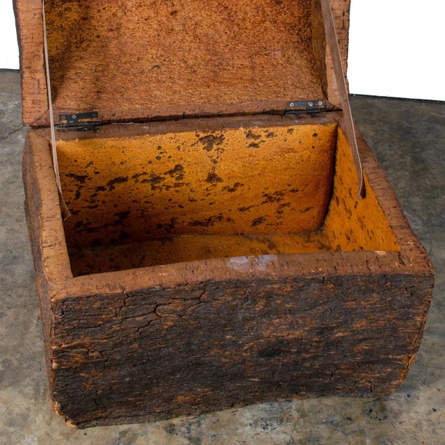 Mid 20th Century Cork Bark Trunk For Sale - Image 9 of 13