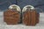 Mid 20th Century Stiffel Hollywood Regency Empire White Enamel & Brass Buffet Table Lamps - Pair For Sale - Image 17 of 18