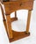 Mid 20th Century Burl Wood Biedermeier Dressing Table Mirror Matching Chair Cane Seat Mint! For Sale - Image 5 of 18