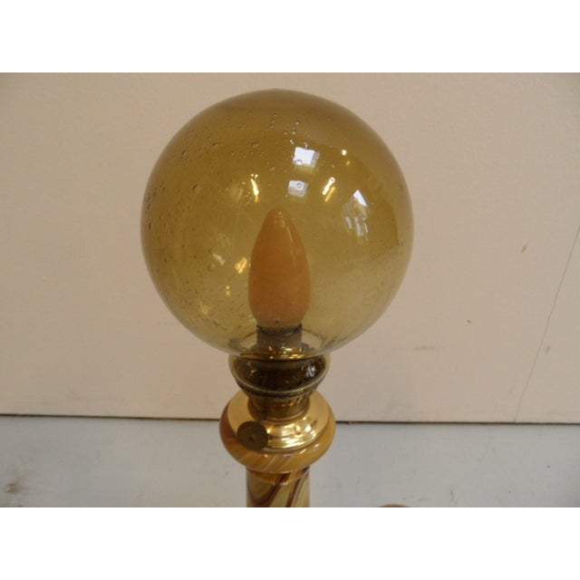 Vintage Table Lamp in Brass, 1960s, in Flawless conditions. Designed 1960 to 1969 European Plug (up to 250V).The wiring of...