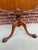 Wood Vintage Chippendale Style Tilt-Top Table With Seashells and Pie Crust Edge For Sale - Image 7 of 12