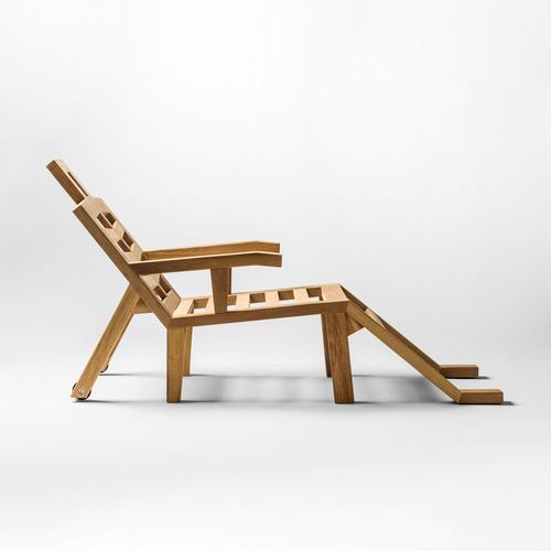 Contemporary Portlligat Wood Sculpture Sunbed by Salvador Dali, 2019 For Sale - Image 3 of 10