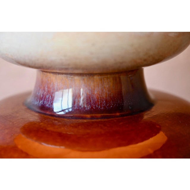 Brutalist Fat Lava Ceramic Totem Lamp, 1970s For Sale - Image 13 of 15