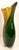 Molinari Murano Style Hand-Blown Glass Vase, Multi-Colored Glass Vase Signed Molinari For Sale - Image 4 of 6
