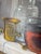 1940s Romek Arpad Kitchen Still Life Oil Painting For Sale - Image 4 of 9