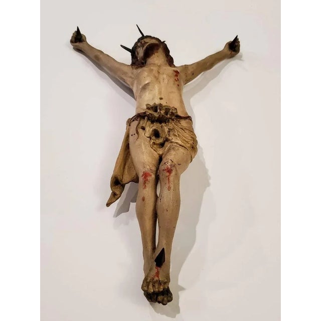 Baroque 18th Century Spanish Baroque Church Altarpiece Carving For Sale - Image 3 of 11