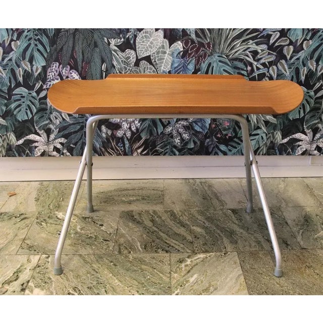 Danish Tray Table in Teak with Folding Stand For Sale - Image 13 of 13
