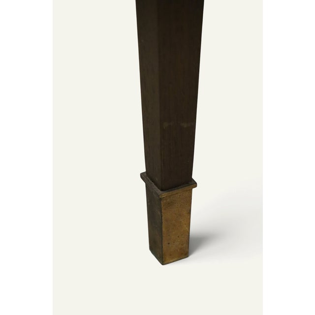 Art Deco Neo-Classical Style Mahogany Dining Table, 1940 For Sale - Image 6 of 16