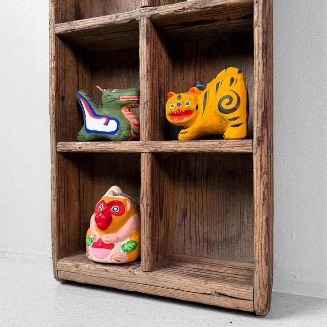 Antique Japanese Display Tray with Compartments, 1910s For Sale - Image 9 of 16