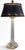 Mid 20th Century Dorothy Draper Style Bouillotte Lamp With Tole Shade For Sale - Image 14 of 14