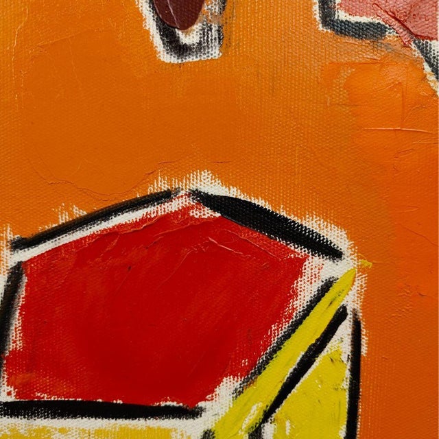 Sante Monachesi, City View, Italy, 1955-1965, Oil on Canvas For Sale - Image 4 of 8