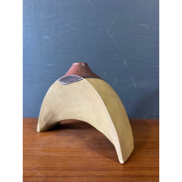 1970s Japanese Ikebana Vase For Sale In New York - Image 6 of 10