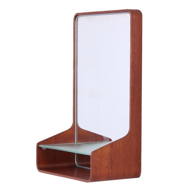 Teak Euroika Console Mirror by Friso Kramer for Auping, 1960s For Sale - Image 17 of 17