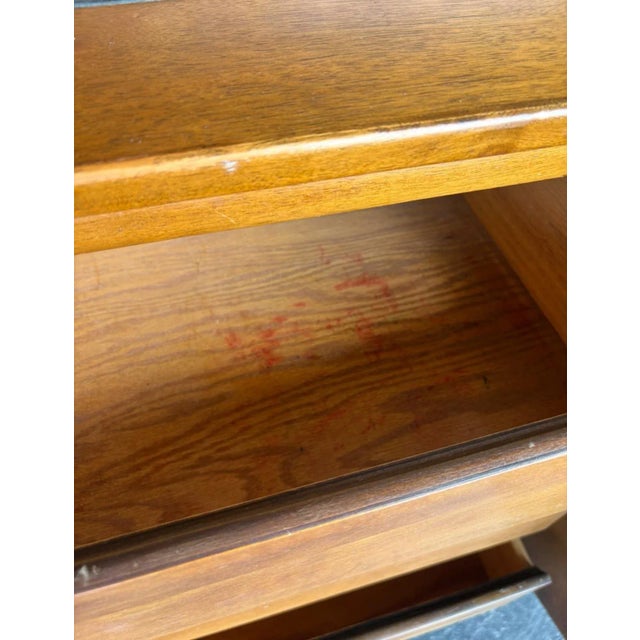 Brown Mid Century Drexel Composite Hutch For Sale - Image 8 of 13