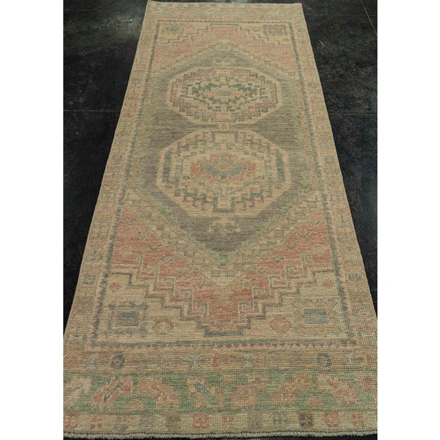 Turkish Oushak Rug 2'9" x 7'6" #20235 Explore a curated collection of hallway runners, wool rugs, and handmade...