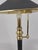 Vintage Chapman Brass Bouillotte Table Lamp With Black Tole Shade For Sale - Image 10 of 13