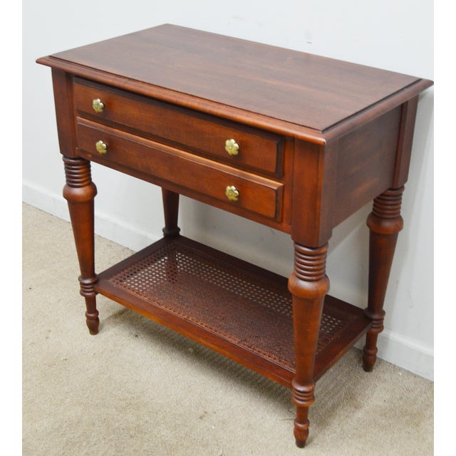 Traditional Ethan Allen Nightstand For Sale - Image 3 of 12