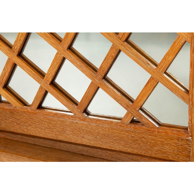 French Modernist Cerused Oak Sideboard Buffet Cabinet by Jean Claude Mahey For Sale - Image 12 of 18