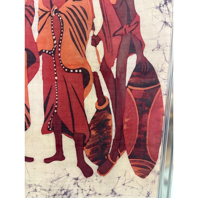 西アフリカ アシャンティ族　櫛　壁掛 Old African Trivalart vintage-oversized-batik-