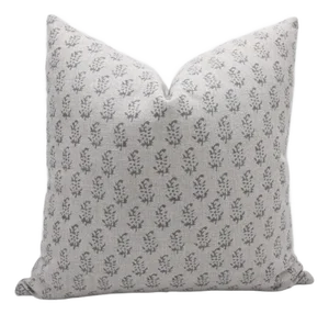 Fabdivine Handmade Block Print Thick Linen Pillow Cover for Sofa & Bed-14x14 Inch Patjhad