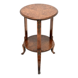 Antique French Occasional Side Table, 1890s For Sale
