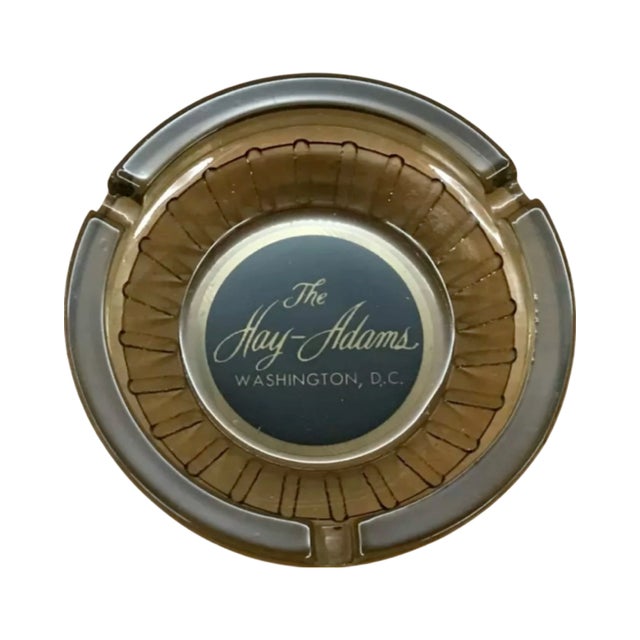 Vintage 5-Star the Hay Adams Hotel Washington, DC Ashtray For Sale - Image 10 of 12