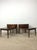 Pair Mid Century Modern Walnut Step Tables With Single Drawer For Sale - Image 9 of 12